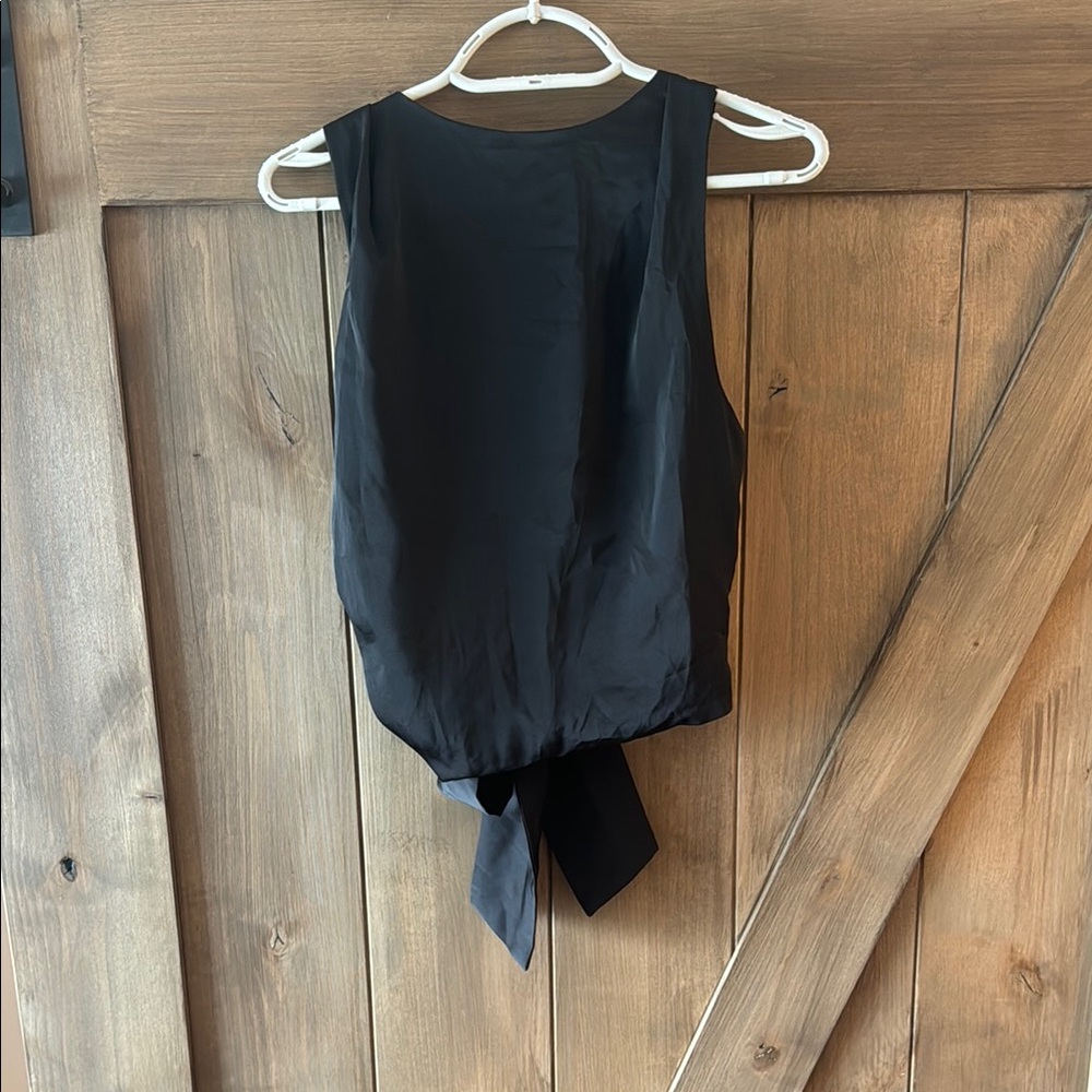 Elegant Black Sleeveless Top
